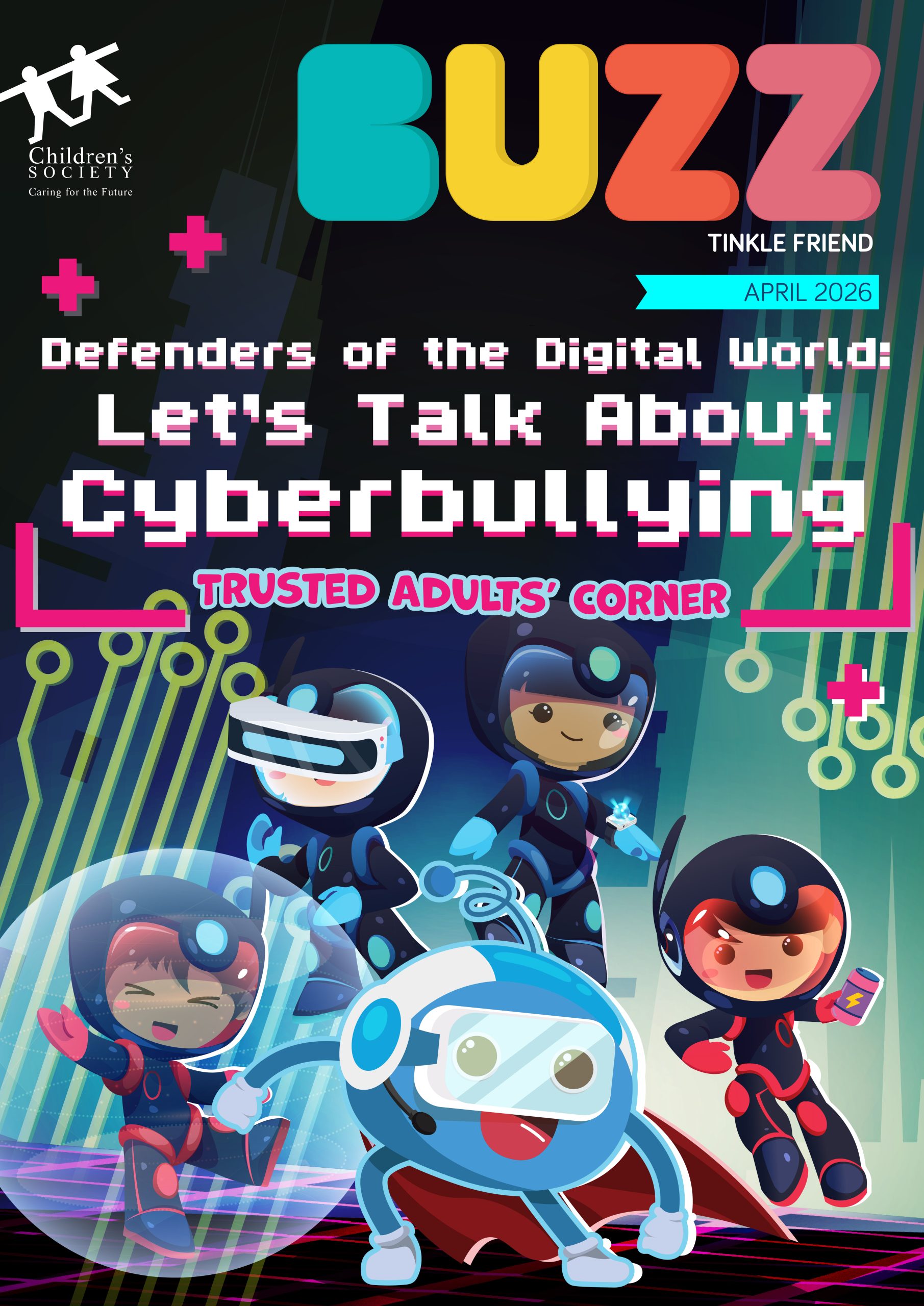 Trusted Adults' Corner: Defenders of the Digital World: Let's Talk ...
